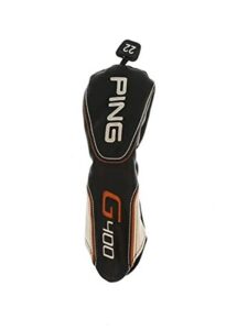 dr. wades organics ping 2017 g400 22 degree 4 hybrid headcover black/white/orange