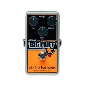 electro-harmonix op amp big muff pi fuzz pedal