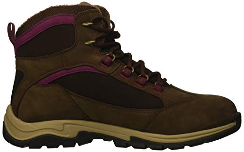 Timberland Women's MT. Maddsen Winter Waterproof Ins Hiking Boot, Dark Brown Nubuck, 9 M US