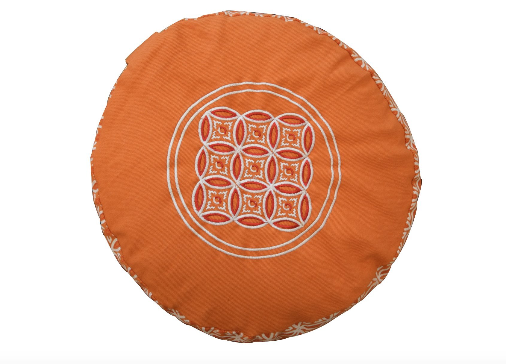 Orado Products Premium Zafu Meditation/Yoga Cushion Filled with 100% USA Grown Organic Buckwheat Hulls- Perfect for Daily Meditation or Yoga