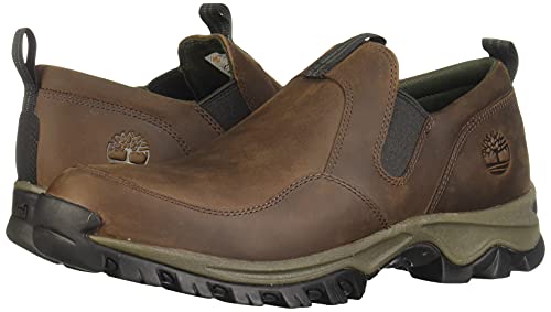 Timberland Men's Mt. Maddsen Slip On Hiking Shoe, Dark Brown, 11 Medium US