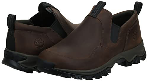 Timberland Men's Mt. Maddsen Slip On Hiking Shoe, Dark Brown, 11 Medium US