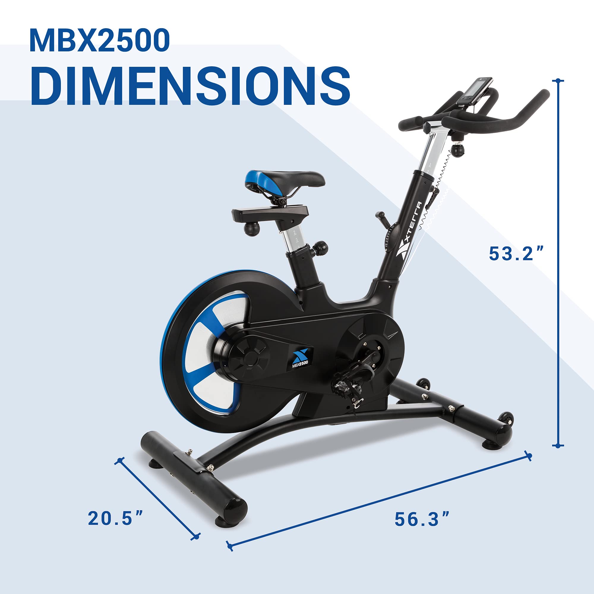 XTERRA Fitness MBX2500 Indoor Cycle Trainer Bike