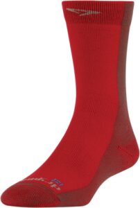 drymax cold weather running crew (red, w7.5-9.5, m6-8)