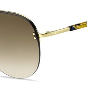 Kate Spade Sunglasses (Safilo Group) Women's Jakayla Aviator Sunglasses, Dark Havana, 62 mm