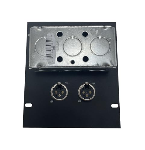 ProCraft Pro Audio Recessed Pocket Floor Box.1 AC Duplex 2 Channel Any Config