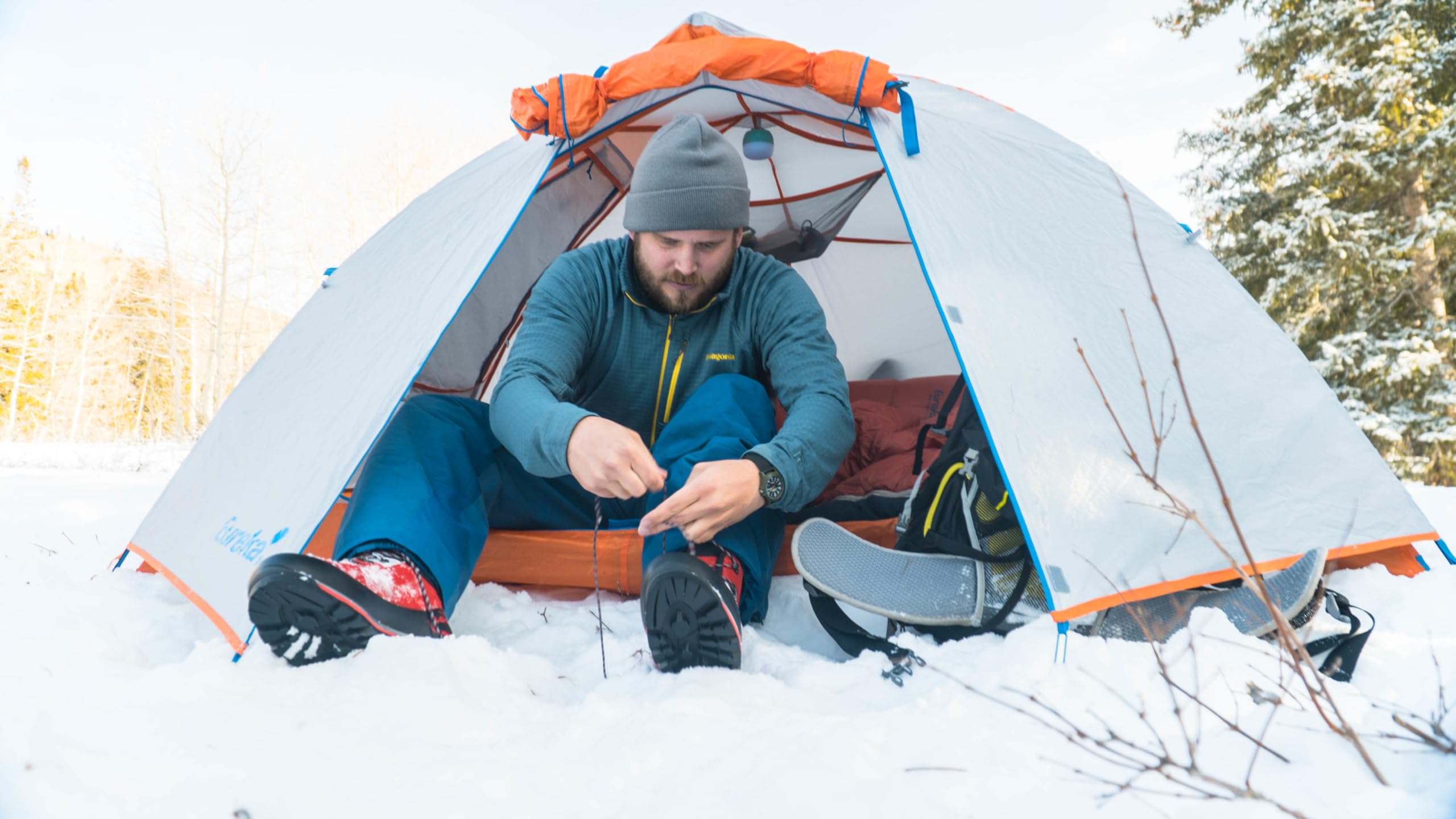 Eureka! Mountain Pass Four-Season Extreme Weather Backpacking Tent (3 Person)