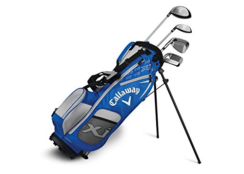 Callaway Golf Xj Junior Golf Set, Level 2, 6 Piece Set, Right Hand, Blue