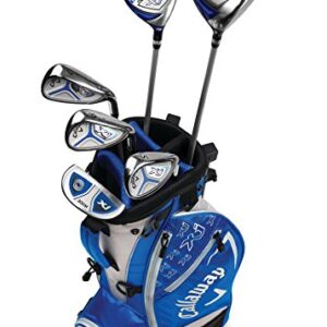 Callaway Golf Xj Junior Golf Set, Level 2, 6 Piece Set, Right Hand, Blue