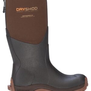 Dryshod Women's Hi Haymaker Farm Work Boot Brown 8 M HAY-WH-BR-008