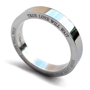 FORGIVEN JEWELRY True Love Will Wait Ring size 10