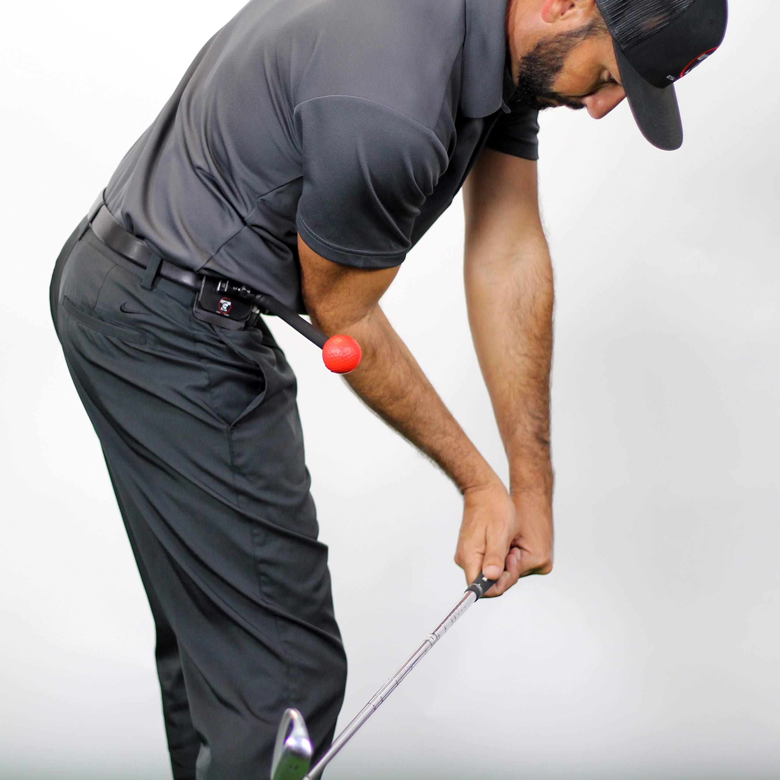 TOTAL GOLF TRAINER Hip - Swing Improvement Aid Precise Hip Rotation, Power, & Consistency - Golf Training Tool for Perfect Swings - Correct Faults and Enhance Your Game