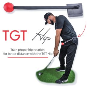 TOTAL GOLF TRAINER Hip - Swing Improvement Aid Precise Hip Rotation, Power, & Consistency - Golf Training Tool for Perfect Swings - Correct Faults and Enhance Your Game