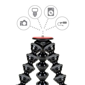 Joby GorillaPod 5K Flexible Mini-Tripod, with A Bonus ZAYKiR Phone Adapter