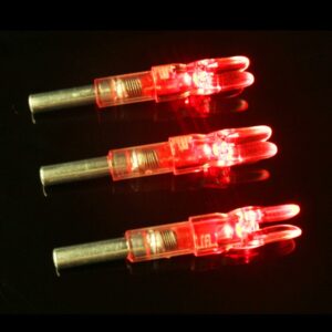 Reikawa New Nocks for Arrows with .244 Inside Diameter Nock Turn on Automatically When Shot,6 Pack