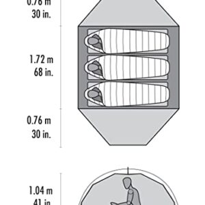 MSR Elixir 3-Person Lightweight Backpacking Tent