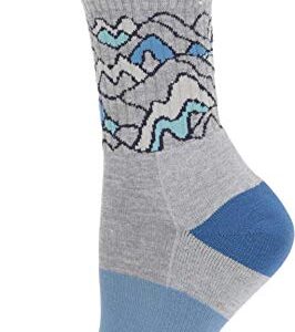 Darn Tough Women's Zuni Coolmax Hike/Trek Sock (Style 1957) - Light Gray, Small