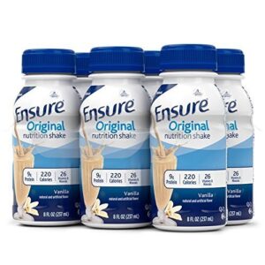 Ensure Original Nutrition Shake, Vanilla, 8 Ounces, 12 Count