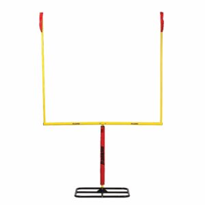 franklin sports authentic steel football goal post - metal field goal post for kids - backyard youth football goal post for kicking field goals - portable youth toy football goal post - 8.5' x 5.5'