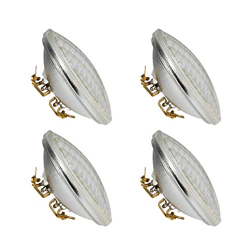 Haian Support Water Resistant PAR36 LED Landscape Bulb,9W 900LM 3000K Warm White,12V AC/DC,4 Pack,Ideal for Landscape Lighting, Off-Road & RV Vehicles, Tractors