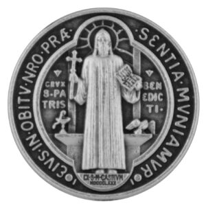 Venerare 1" Saint Benedict Medal (Silver)