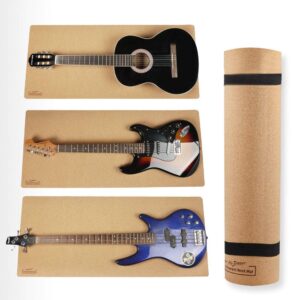 Mr.Power Guitar Work Mat 41 x 17 inch Instrument Work Mat Guitar Cleaning Luthier Tool Suitable for Guitar, Bass, Banjo, Mandolin, Ukulele etc.