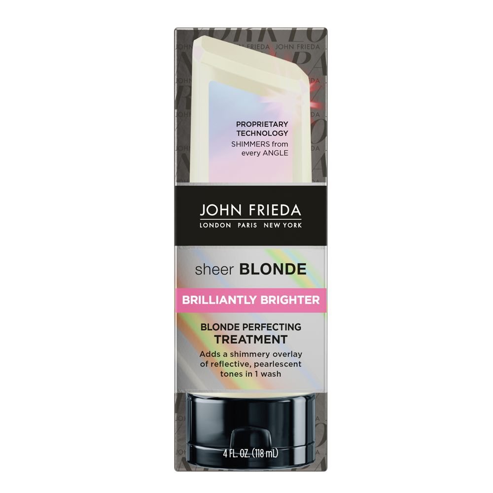 John Frieda Sheer Blonde Brilliantly Brighter Blonde Perfecting Treatment, 4 Ounces