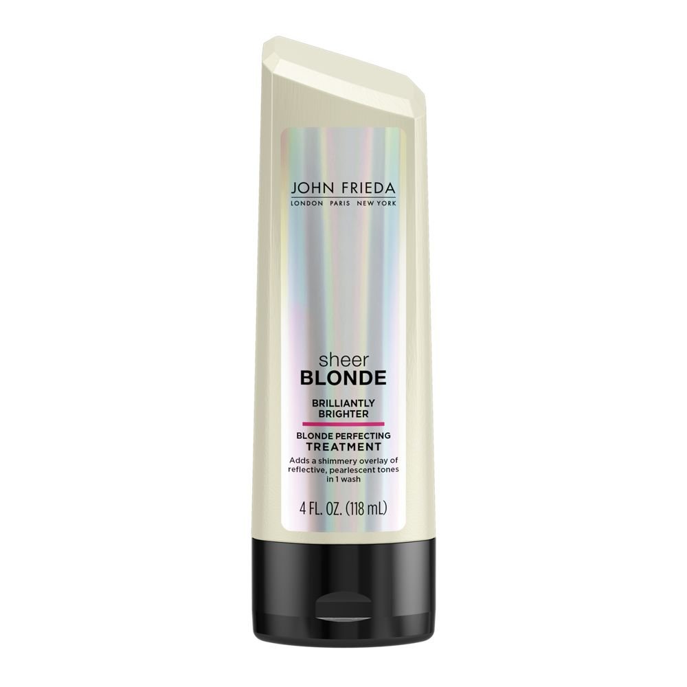 John Frieda Sheer Blonde Brilliantly Brighter Blonde Perfecting Treatment, 4 Ounces