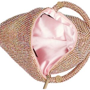 Jessica McClintock womens Staci Mesh Wristlet Pouch, Pink, One Size