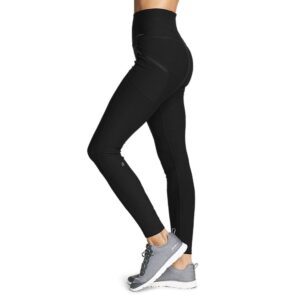 Eddie Bauer Women's Trail Tight Leggings - High Rise, Black, Large