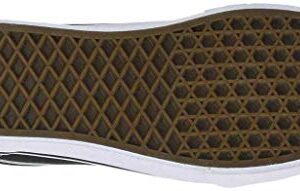 Vans Women's WM Ward Sneaker, Black ((Suede/Canvas) Black/White Iju), 8.5