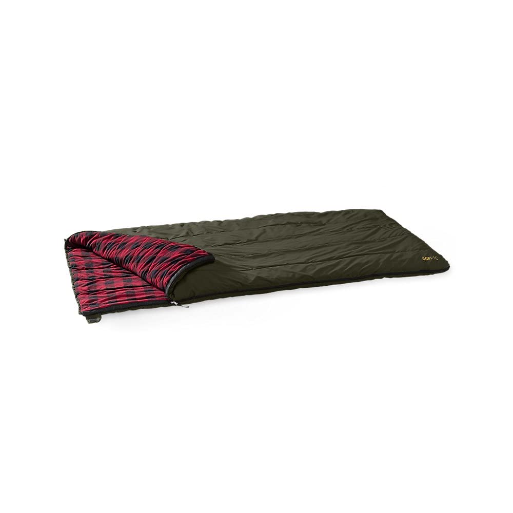 Eddie Bauer Woodsman 30º Sleeping Bag, Dark Olive ONE Size Regular