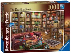 ravensburger the reading room 1000 piece jigsaw puzzle for adults & kids age 12 years up