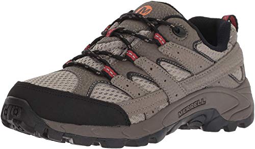 Merrell Moab 2 Low LACE Hiking Sneaker, BARK Brown, 5 US Unisex Big Kid