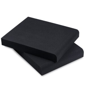 sound addicted - studio monitor isolation pads suitable for 6.5, 7 and 8 inches large speakers | reduce vibrations and fits most stands - pair | smpad 8