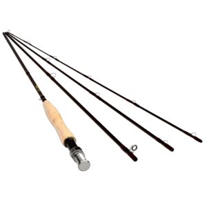 10' 4 pieces carbon fly fishing rod pole #3/4 3meters length light feel medium-fast action