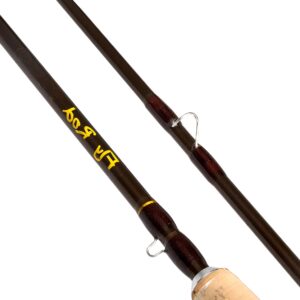 10' 4 Pieces Carbon Fly Fishing Rod Pole #3/4 3Meters Length Light Feel Medium-Fast Action