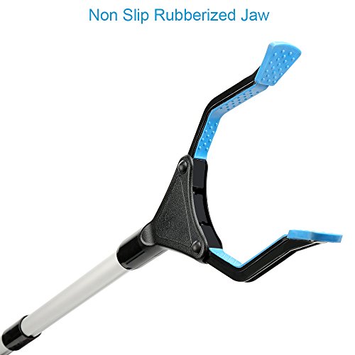 Reacher Grabber Tool, 31" Grabbers for Elderly, Lightweight Extra Long Handy Trash Claw Grabber, Mobility Aid Reaching Assist Tool for Trash Pick Up, Nabber, Litter Picker, Arm Extension