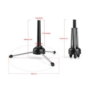 Vangoa Foldable and Portable Tripod Holder Stand for Flute Clarinet Oboe Soprano Saxophone Wind Instrument