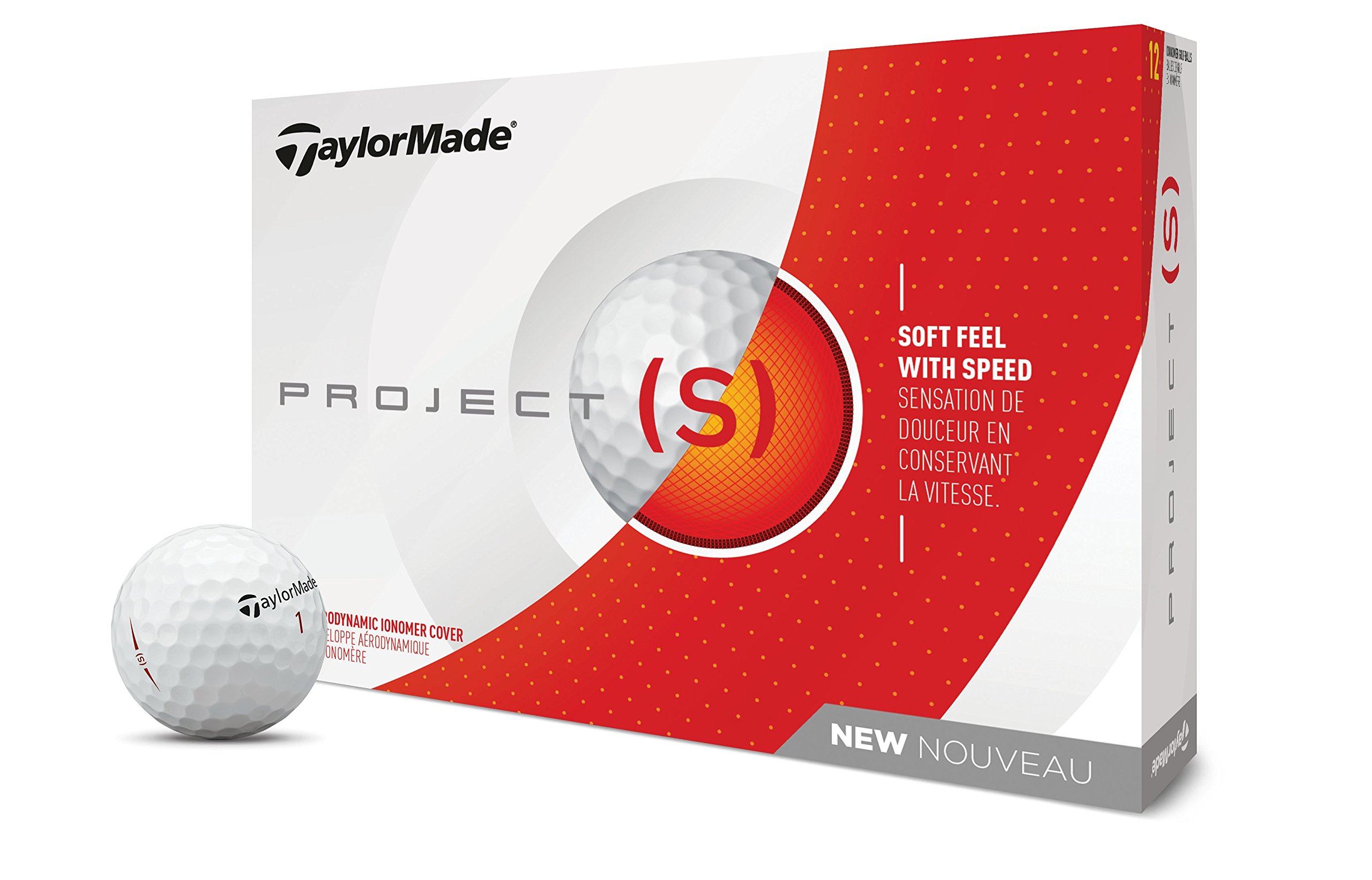 TaylorMade TM18 Project (S) DZ Project (S) Golf Ball (Dozen)