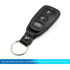 uxcell New 4 Buttons Key Fob Remote Control Case Shell Replacement OSLOKA423T for Hyundai Elantra 2007-2010 Sonata 2006-2011