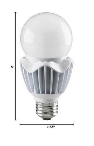 Satco S8738 Hi-Pro 20-Watt A21 LED Light Bulb, 120-277 Volts, 5000K, 1-Pack