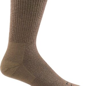 Darn Tough Tactical Boot Extra Cushion Socks (T4033) Unisex – (Coyote Brown, Large)