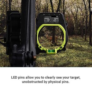 Garmin Xero A1 Bow Sight, 2" Auto-Ranging Digital Bow Sight, LED Pins for Unobstructed Views, Right-Handed