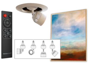 method lights ml-direct plus screw in picture light led, home improvement light fixture ready & art studio