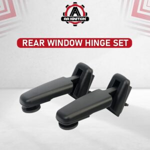 Rear Window Hinge Left and Right Set - Compatible with Ford Escape 2001-2007, Mercury Mariner 2005-2007 - Replaces YL8Z78420A69BA, YL8Z78420A68BA - Rear Liftgate Glass Hinges