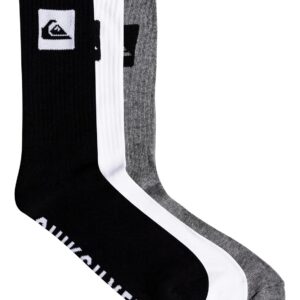 Quiksilver 3 Crew Pack Socks One Size Assorted