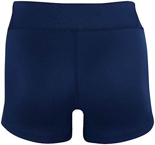 Mizuno mens womens Mizuno Victory 3.5 Inseam Volleyball Shorts, Navy, Medium US