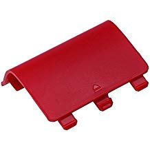 Plastic Battery Back Cover Lid Door Shell for Xbox One Controller Replacement Red