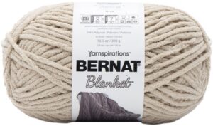 bernat almond yarn blanket